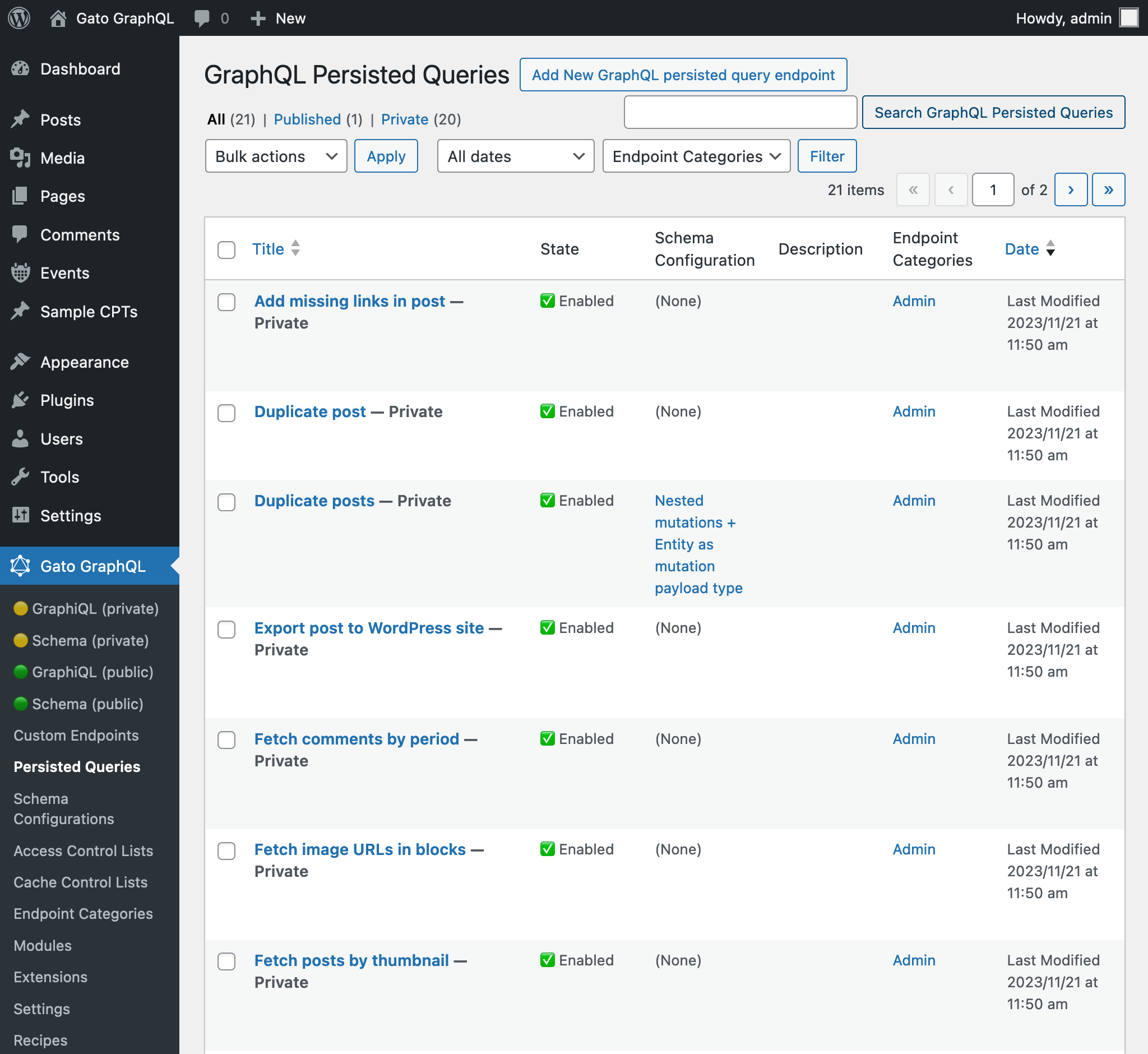 ์ฌ์ ์ ์๋ Persisted Queries