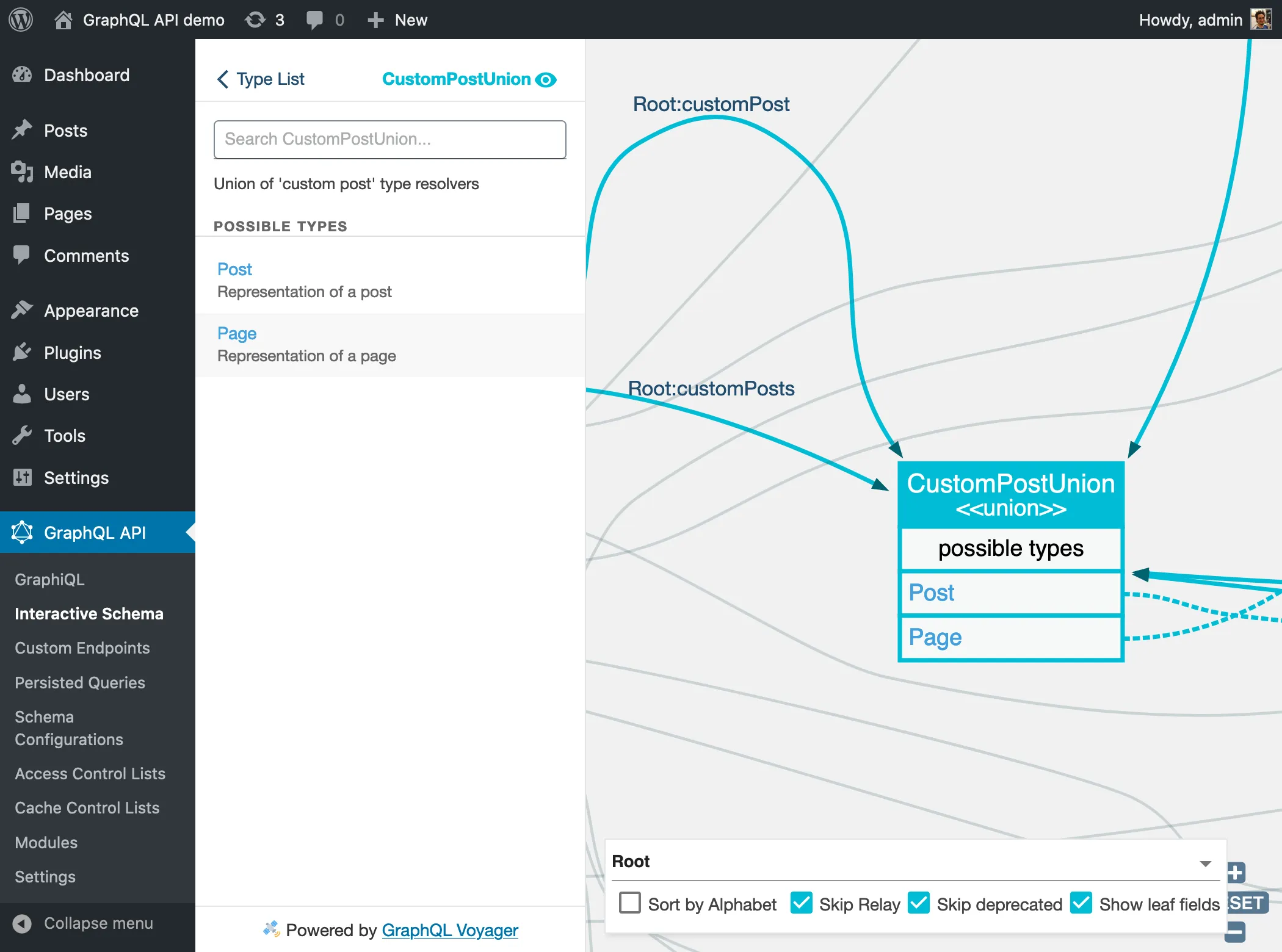 `CustomPostUnion` 타입 CustomPostUnion 타입