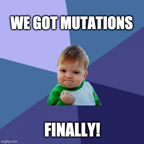 Mutation์ ์ ๋ง ํ๋ฅญํฉ๋๋ค!