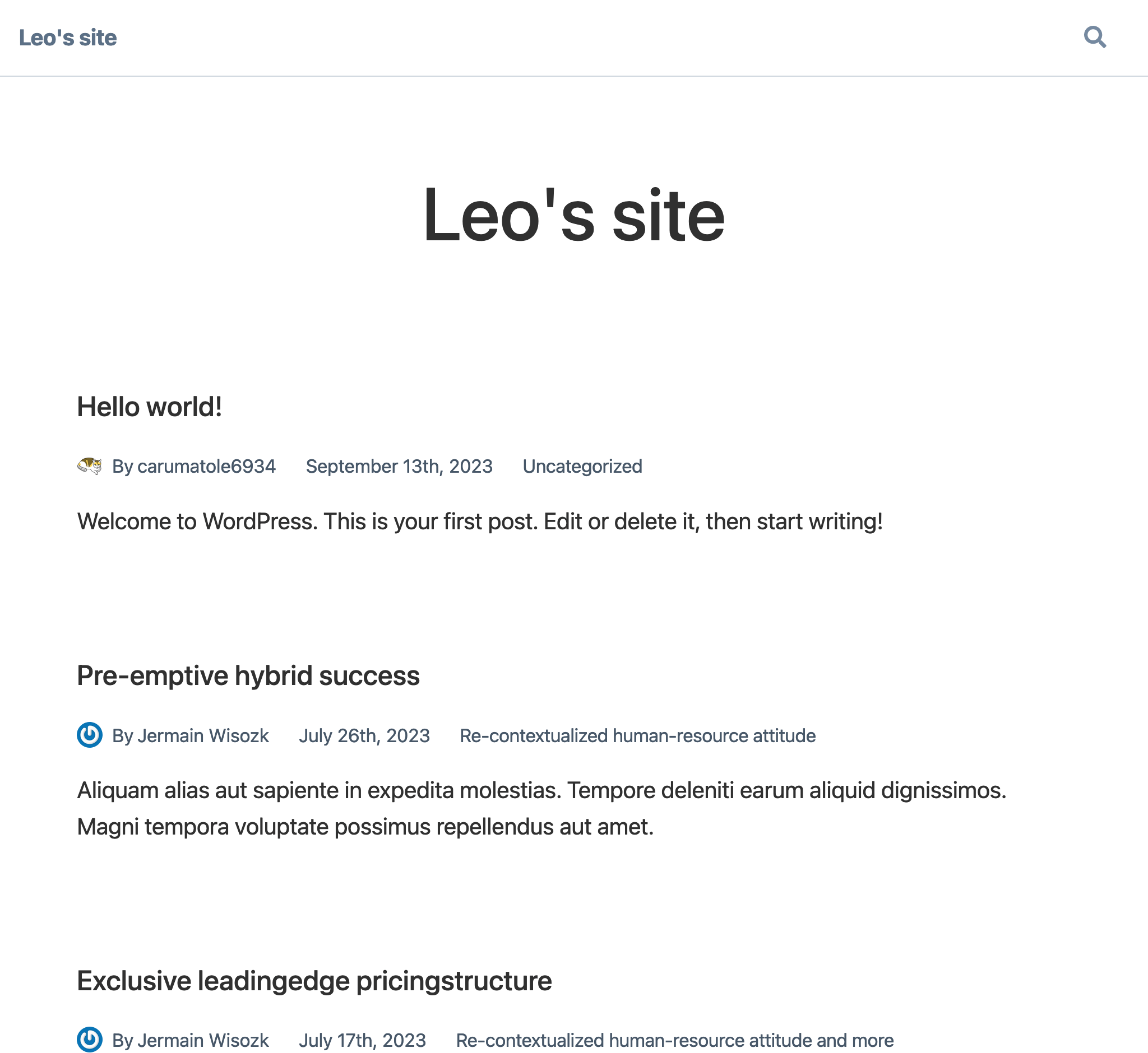 Gato GraphQL์ฉ Next.js WordPress ์คํํฐ๋ฅผ ์ฌ์ฉํ ์น์ฌ์ดํธ