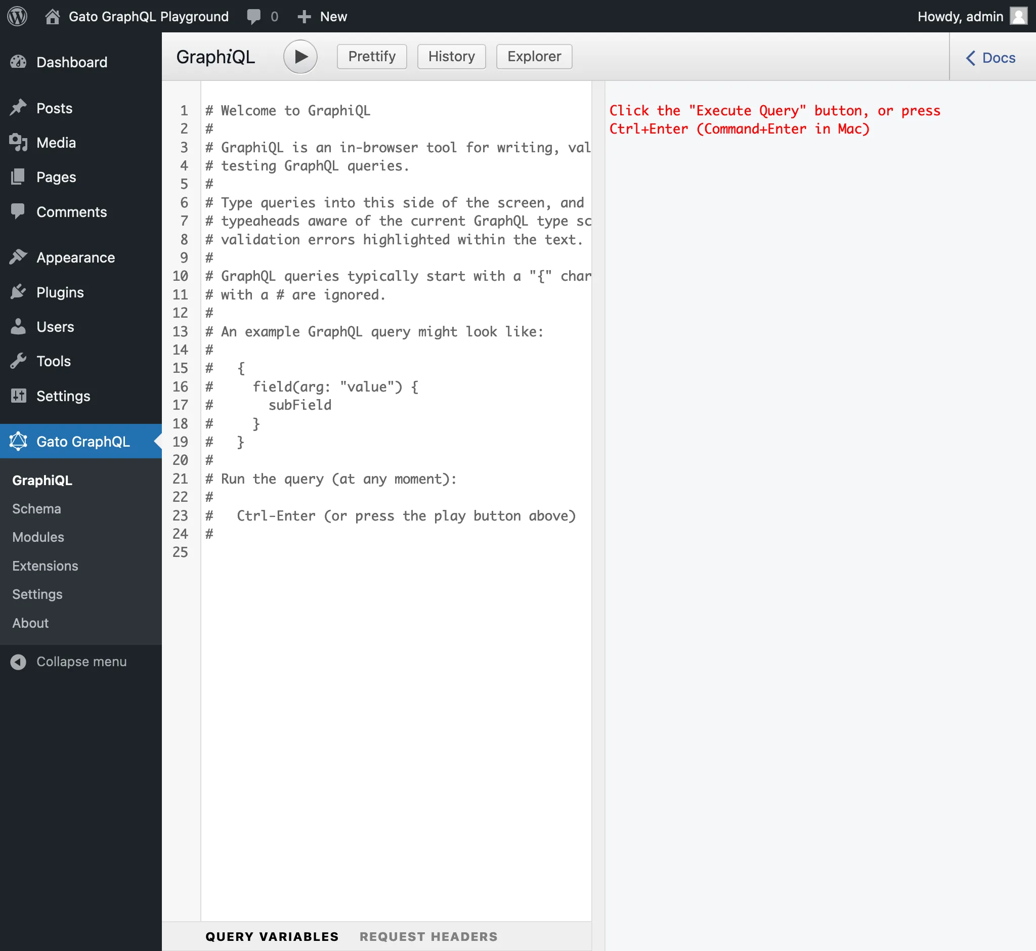 Gato GraphQL์ด ๊ฐ์ํ๋์์ต๋๋ค