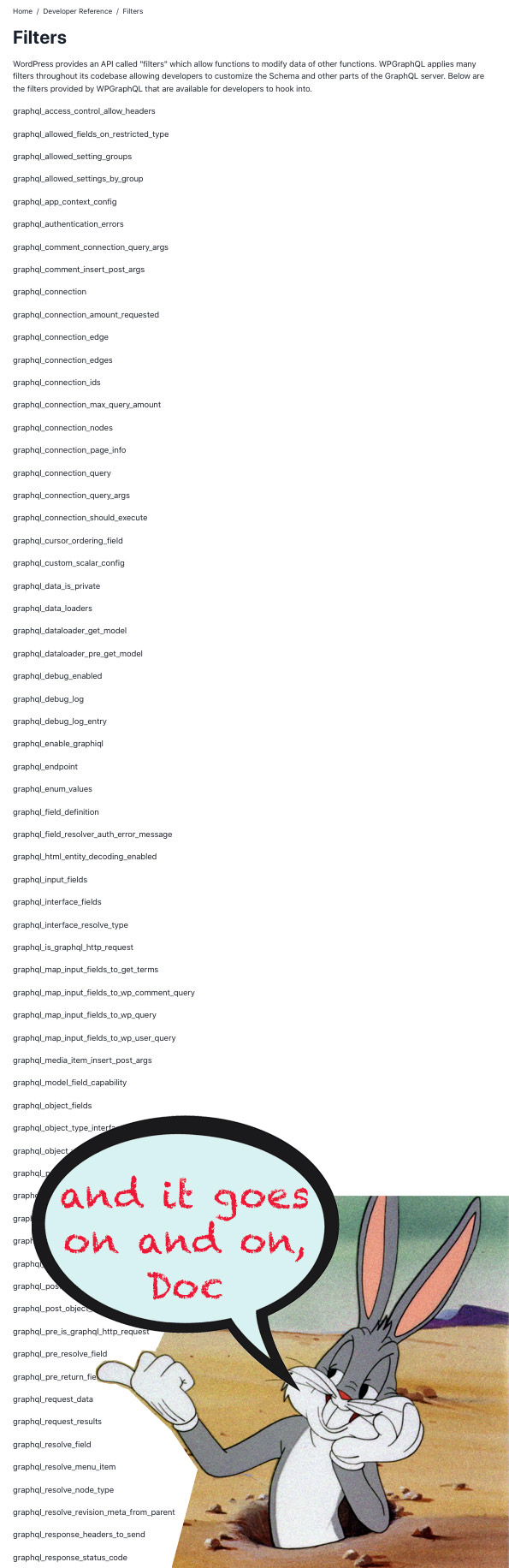 WPGraphQL ํ์ฅ์ ์ํ ํํฐ ํ
WPGraphQL ํ์ฅ์ ์ํ ํํฐ ํ